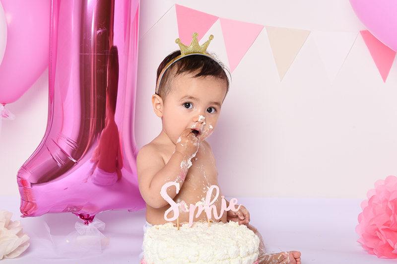 Servizio fotografico primo compleanno Asti - Smashcake - Klophotokids